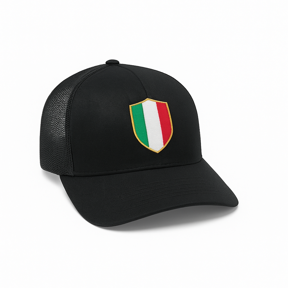 gli azzuri blue trucker – men’s cap | comfortable & stylish