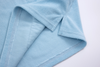 sleeveless towel hoodie – baby blue