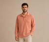 LINEN LONG SLEEVE V NECK SHIRT
