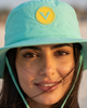 V - Round Bucket Hat With Strap  Free Size