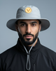 V - Round Bucket Hat With Strap  Free Size