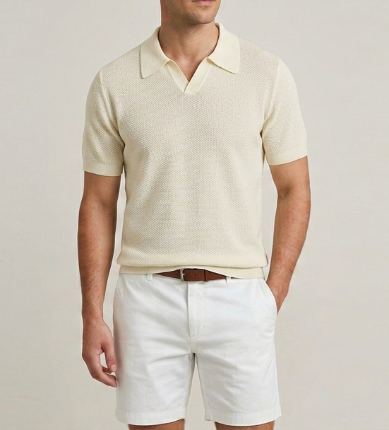 KNITED POLO SHORT SLEEVE MODLE 3602