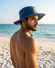 V - Round Bucket Hat With Strap  Free Size