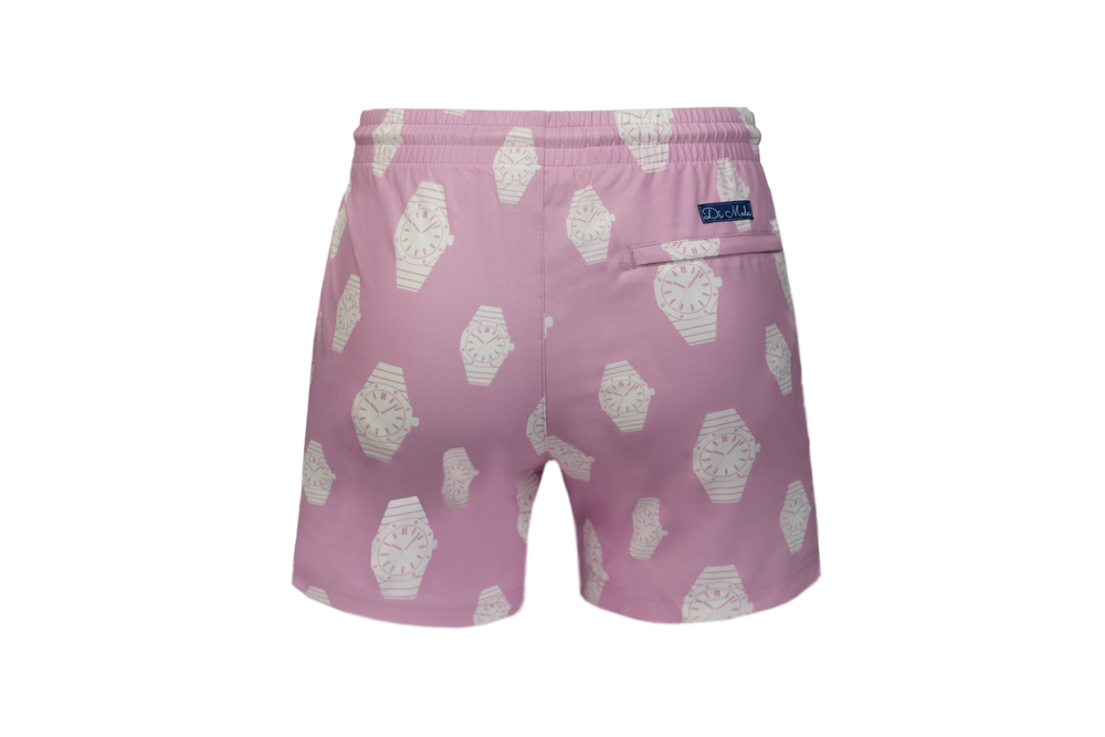 pink full watch edition swim shorts