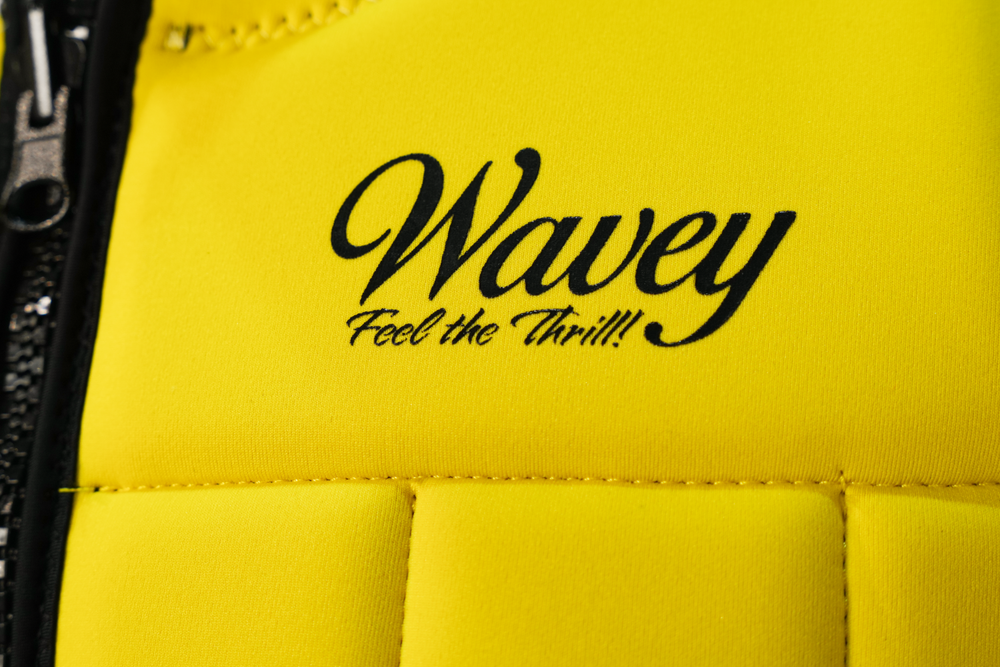 Reversible Jet Ski Life Vest Jacket- Yellow & Black