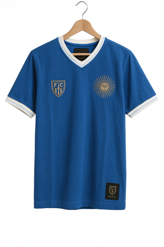 el sol goat away (v-neck) - football town t-shirt
