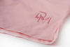 solid pink swim shorts