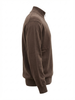 Wool  Half Zipper Long Sleeve (Soft ) BROWN