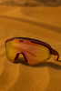 full-view protective sport goggles pink