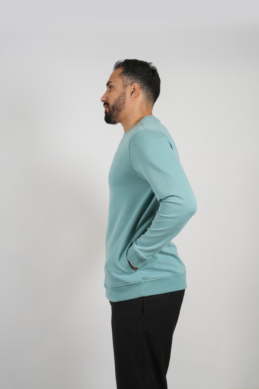 Plain Tiffany Green Sweater