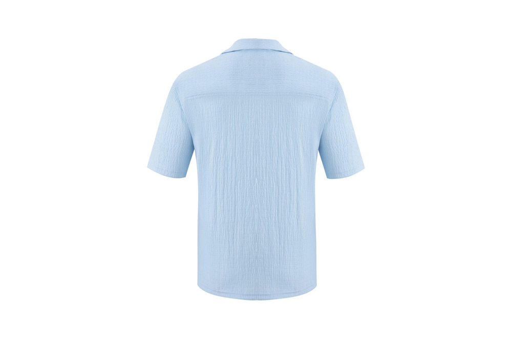 textured t-shirt babyblue