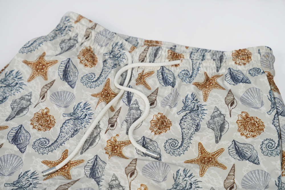 seashell - swim shorts