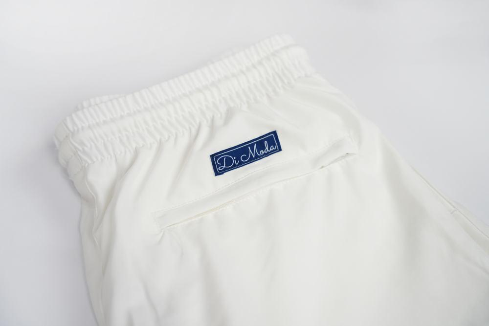 turtle drift - swim shorts ivory