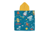 kids hooded beach towel –discover the cosmos