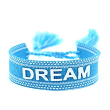 Embroidered Message Bracelet Collection