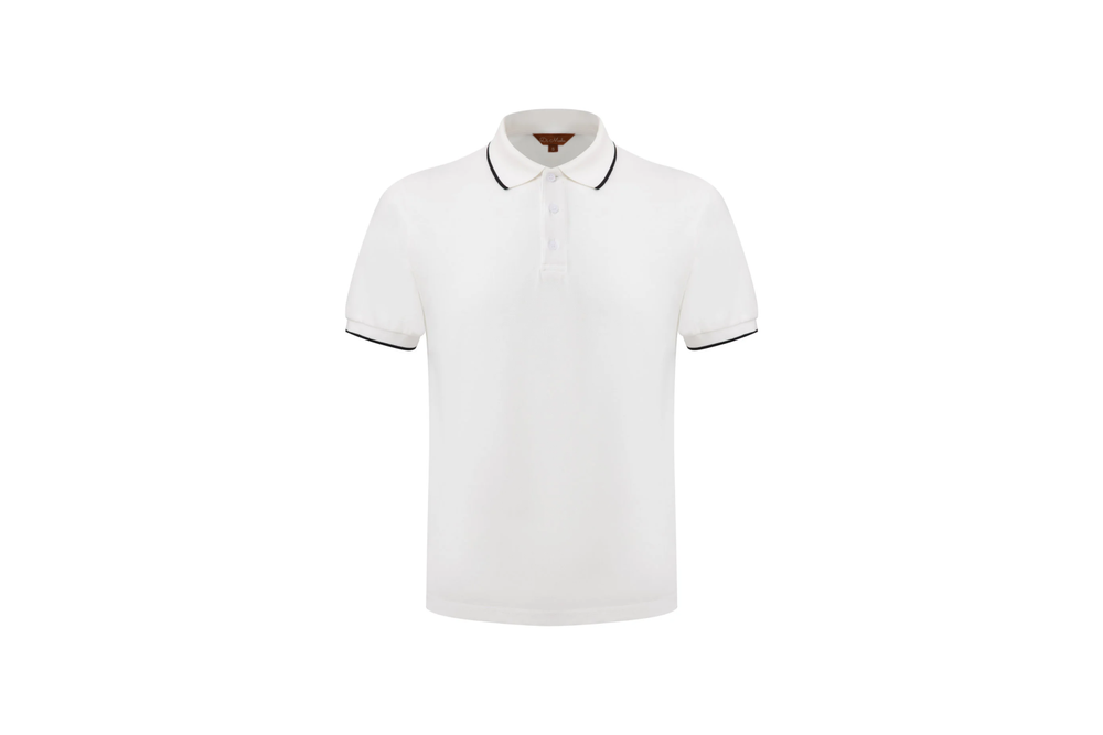 white classic polo t-shirt