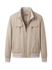 Di Moda F-N 38 Jacket(25), Bej-Mink/Tekstil Triko-Suet