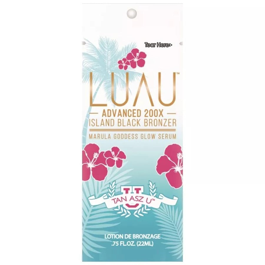 Luau Advanced 200X Black Bronzer sunbed tanning lotion
