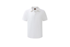 towel polo shirt white
