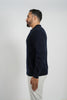 Cashmere Polo Pullover Black