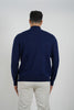 Cashmere Pullover Zipper Navy
