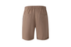brown linen short