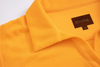towel polo shirt orange