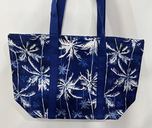 SUMMER BEACH BAGS- COCONUT/ BLUE