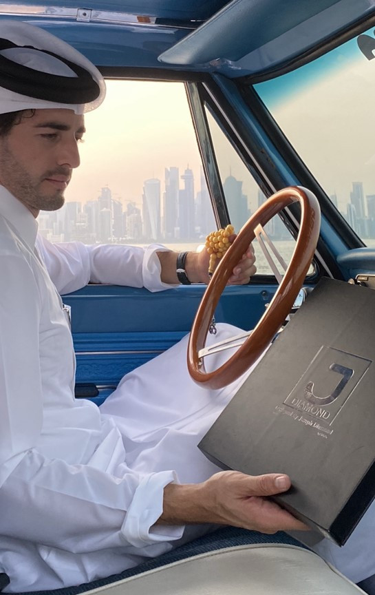 Ghutrah Black Edition by J-Diamond