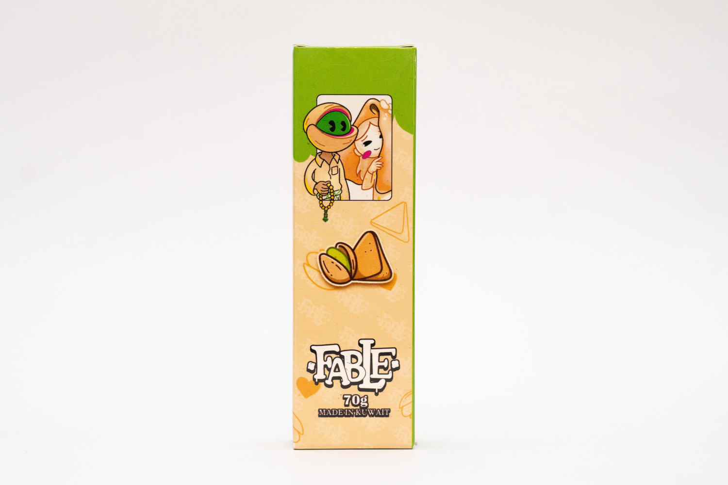 Fable Chocolates Pistachio Samboosa – 70gm