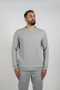 Sweater & Jogger Jogging Set- Gray