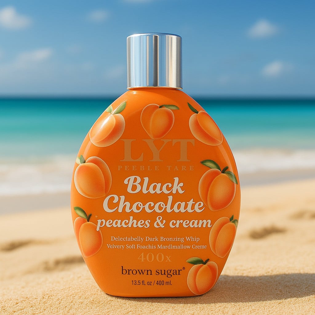 Black Chocolate-Peaches & Cream 400ml
