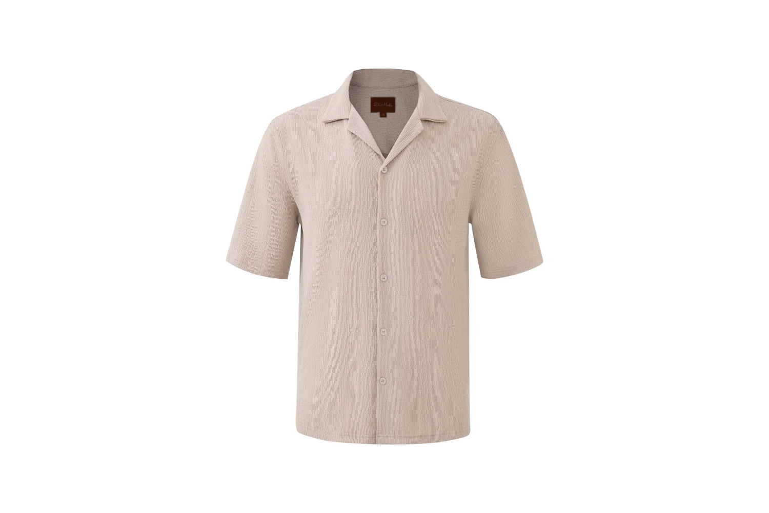 Textured T-Shirt Beige