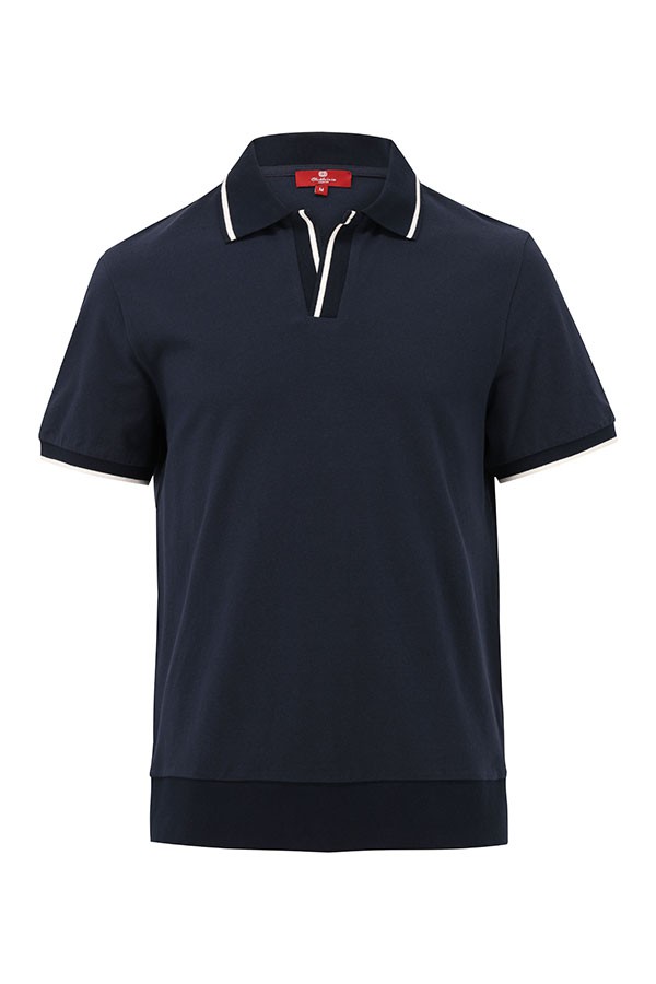 OPEN COLLAR-NAVY