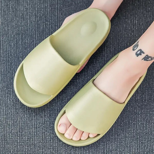 Beach Slippers-Light Green