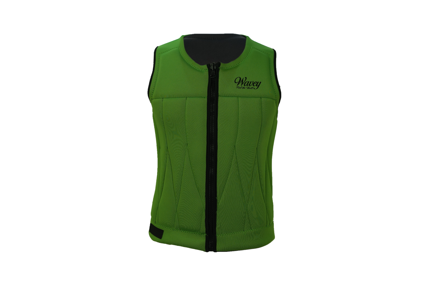 Reversible Jet Ski Life Vest Jacket- Green & Black