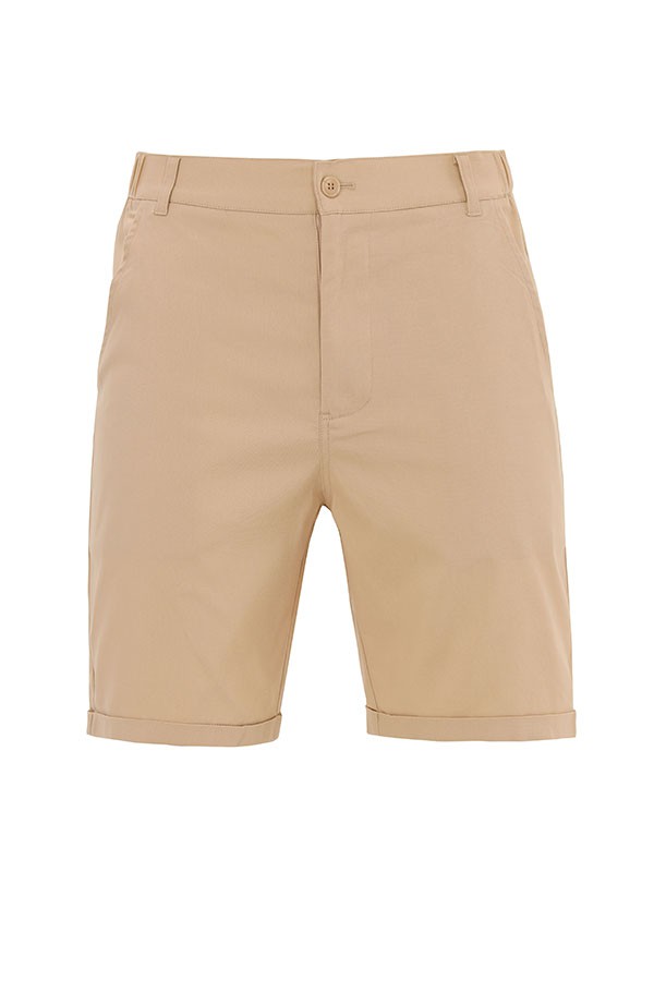 CHINO SHORT-BEIGE