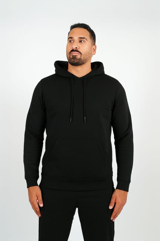 Di Moda Sweatshirt Hoody With Pants Black