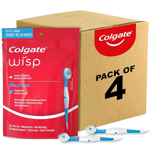 DESPOSIBLE MINI TRAVEL TOOTHBRUSHES(COLGATE)