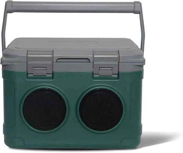 21L-Ice Box with Speaker-Green Grey