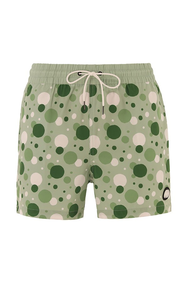 SWIMSHORTS - BUBLE-MINT GREEN