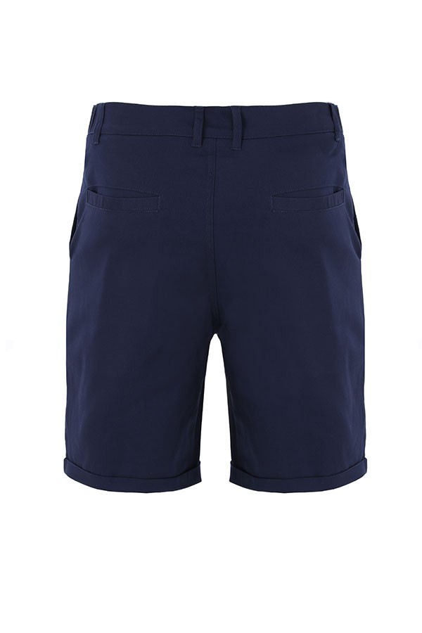 CHINO SHORT-NAVY