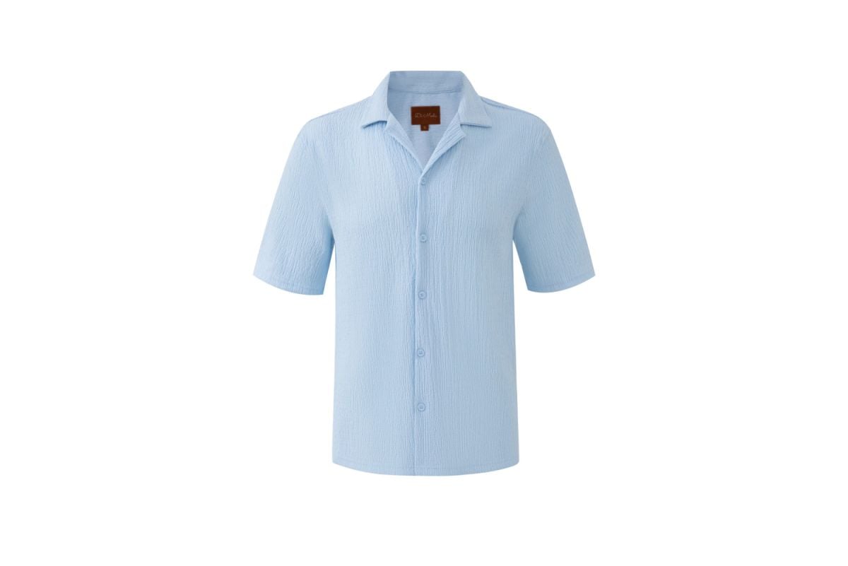 Textured T-Shirt BabyBlue