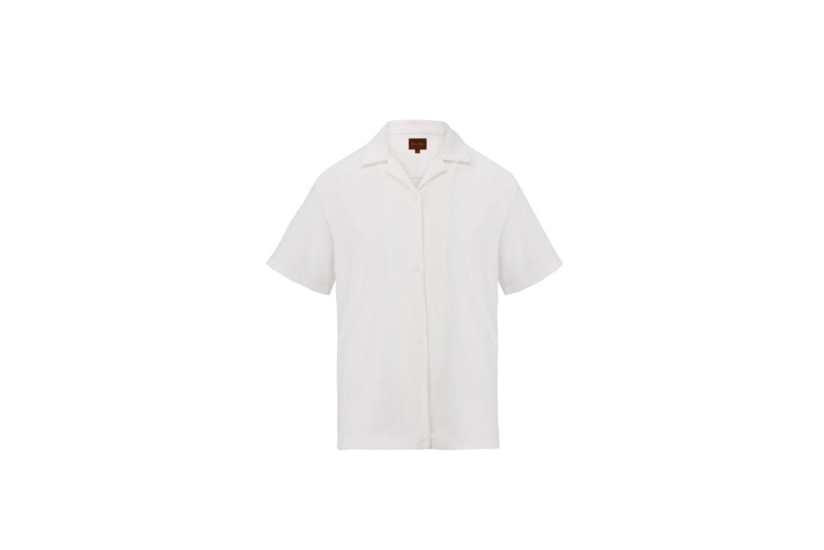 White Howell Short-Sleeve Shirt