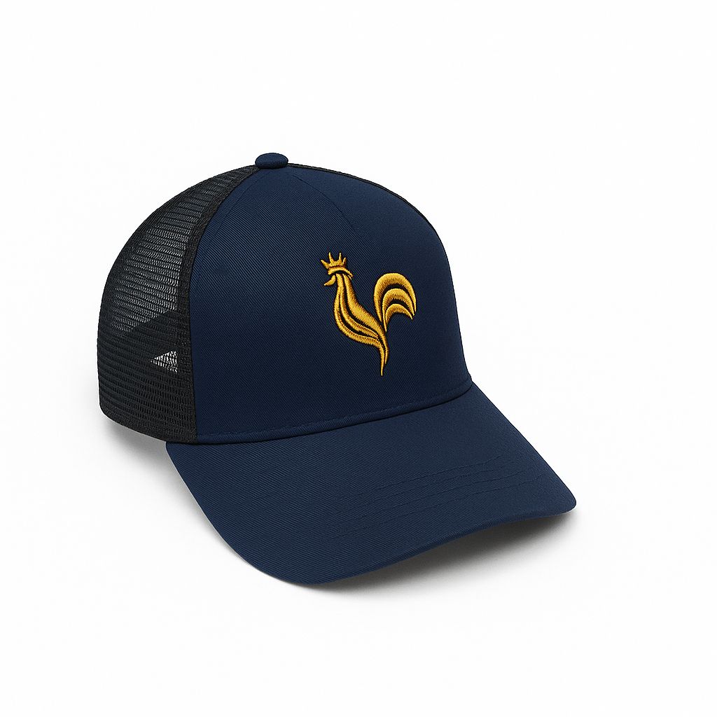LES BLEUS BLUE TRUCKER – Men’s Cap | Comfortable & Stylish
