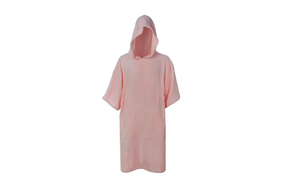 Pink Hooded Towel– Short Sleeve Free Size