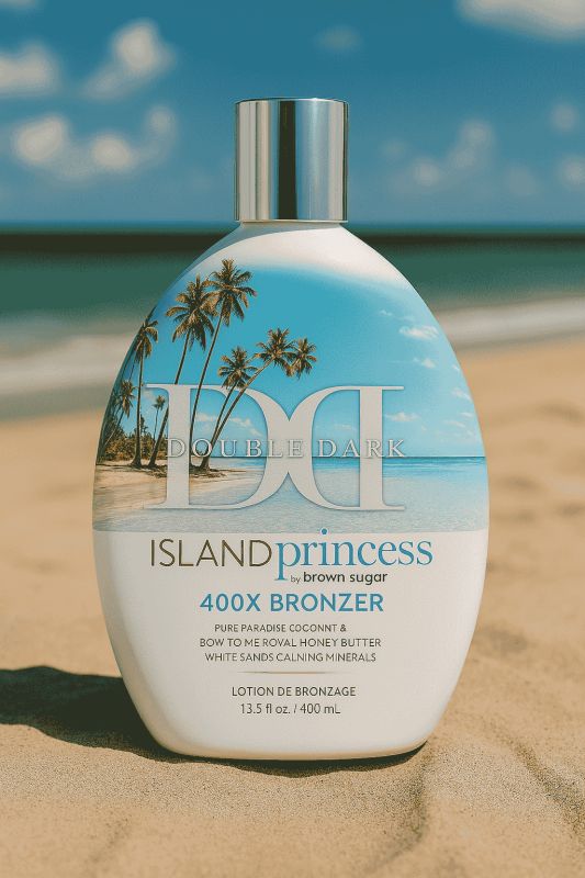 Double Dark Island Princess 400X Bronzer Tanning Lotion