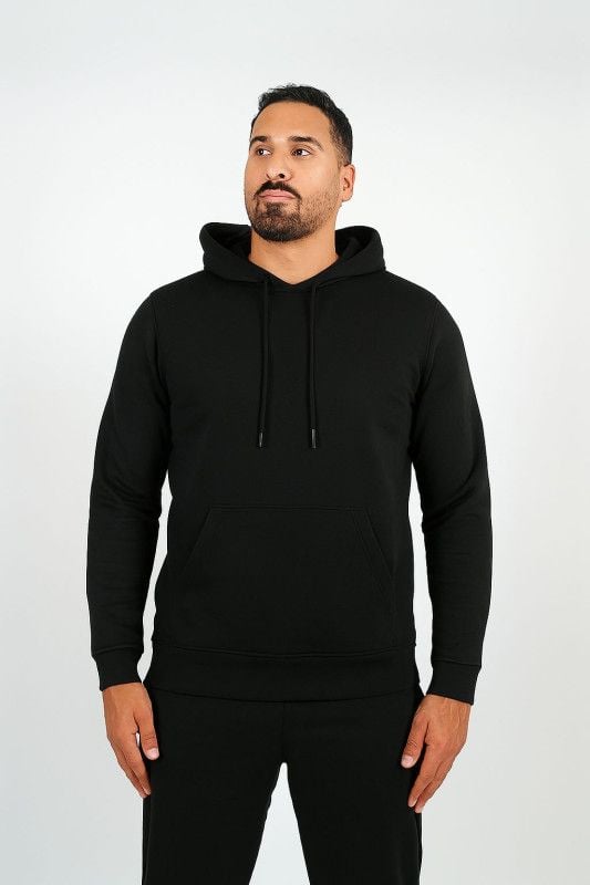 Di Moda Sweatshirt Hoody With Pants Black