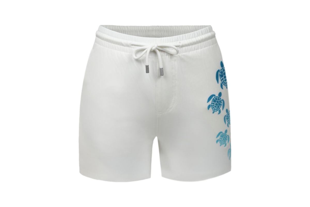 Turtle Drift - Swim Shorts Ivory