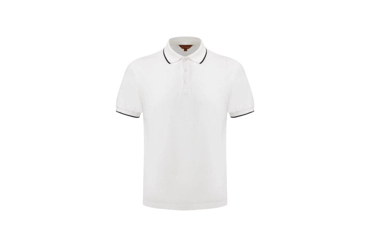 White Classic Polo T-Shirt